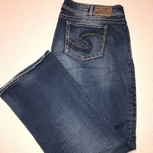Silver Suki Woman's Jeans - Size 22